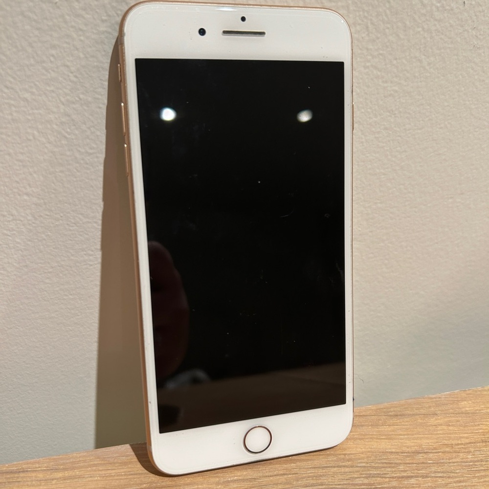 Apple iPhone 8+ (8 Plus) 64 GB - Unlocked -  Rose Gold and White